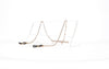 Fifi's World FP006 FIO CORRENTE BOLINHAS ROSE GOLD