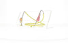 Fifi's World FK010 FIO KIDS AMARELO GELADO POMPOM ROSA