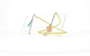 Fifi's World FK010 FIO KIDS AMARELO GELADO POMPOM TURQUESA