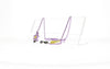 Fifi's World FK006 FIO KIDS CORRENTE LILAS C/FLOR E POMPOM AMARELO